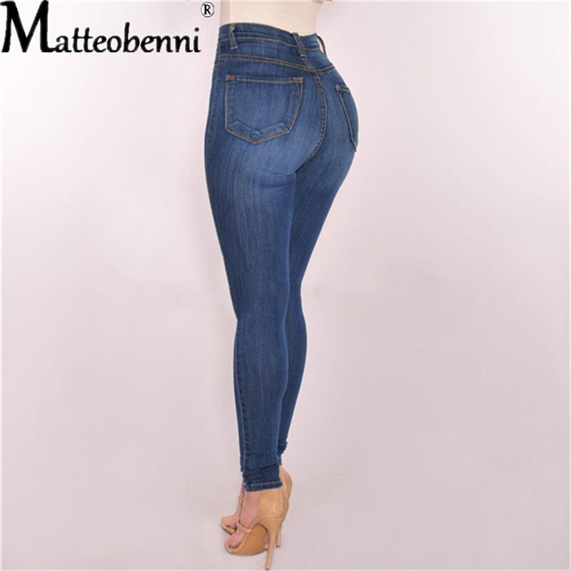 Jean extensible taille haute clearance femme