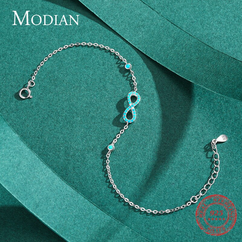 MODIAN-Bracelet-romantique-en-argent-Sterling-925-pour-femmes-bijoux-de-mariage-Vintage-cha-ne-Turquoise