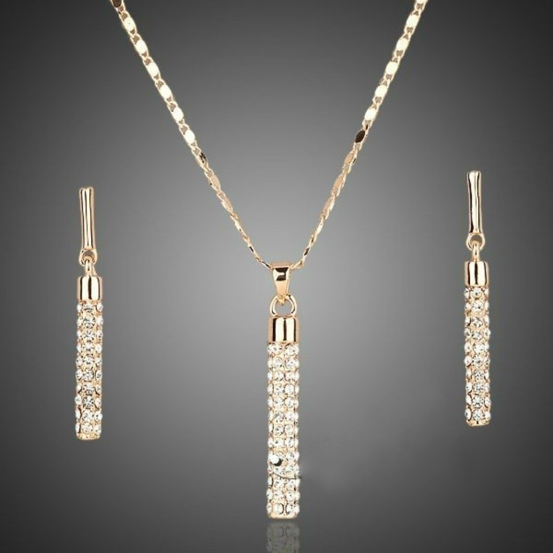 Ensemble-de-collier-et-boucles-d-oreilles-en-diamant-pour-femme-bijou-de-style-cylindrique-et