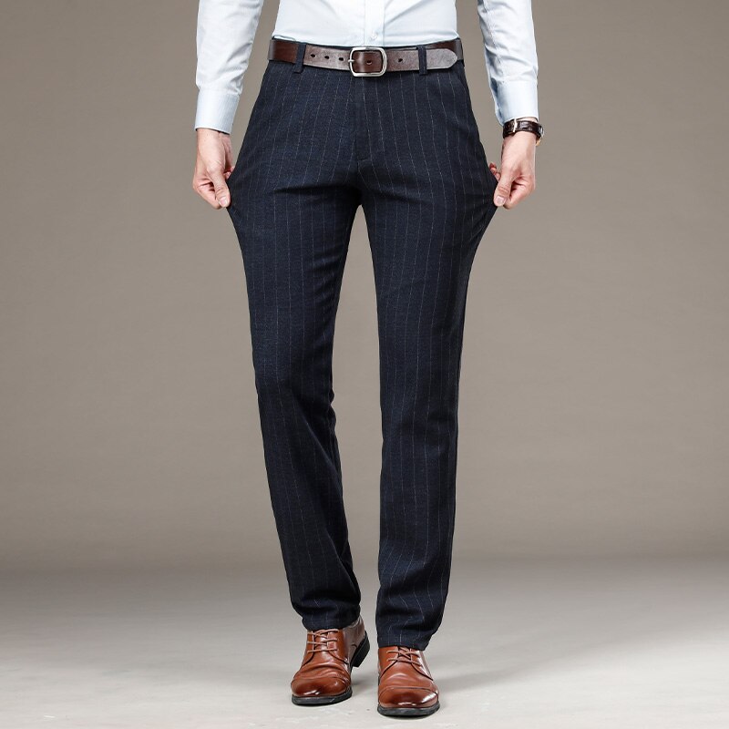 Pantalon-Long-d-contract-pour-hommes-costume-printemps-automne-mode-pantalon-lastique-droit-pantalon-formel-Plus