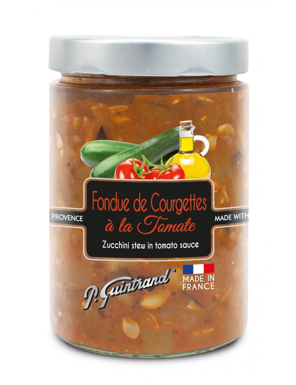 Fondue de courgettes à la tomate bocal 327ml