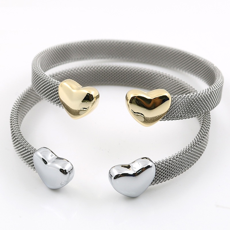 Bracelets en forme de cœur pour femmes