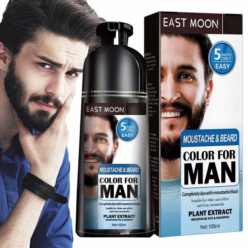 Shampoing colorant pour la barbe
