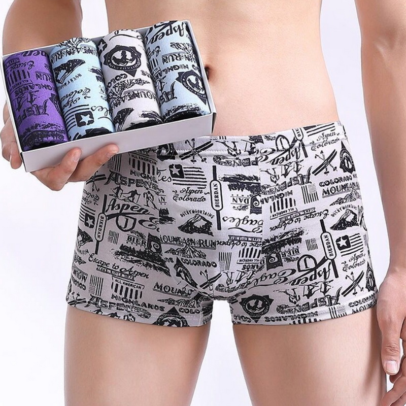 Boxer-Respirant-en-Coton-pour-Homme-Sous-V-tement-de-Marque-Zones-Me-Culotte-Masculine-U