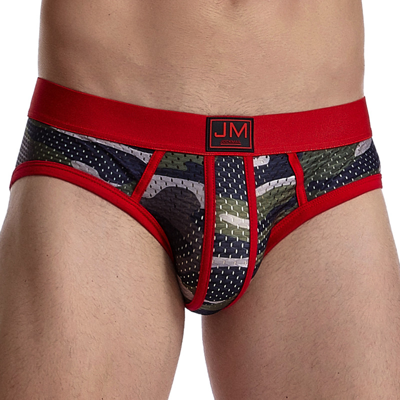 Slip camouflage pour homme