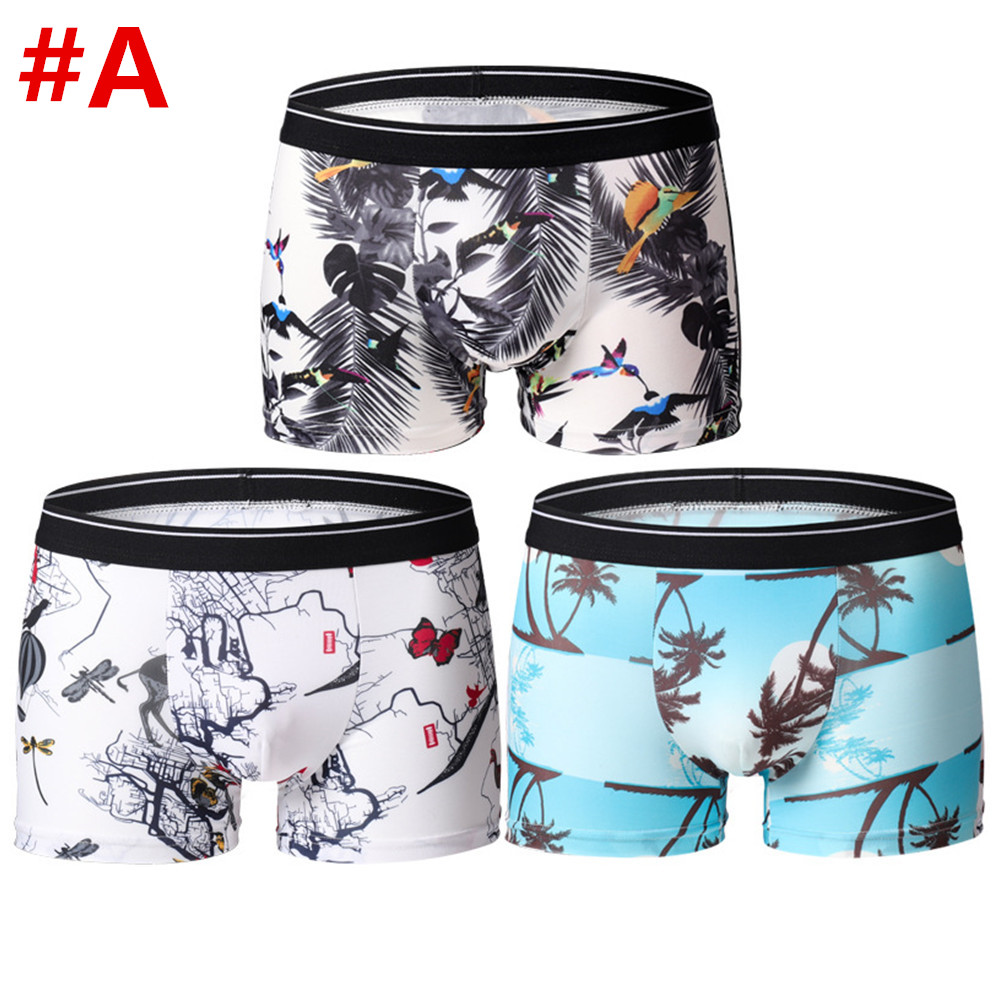 Culottes-Sexy-en-soie-glac-e-pour-Homme-sous-v-tements-imprim-s-cale-ons-tendance