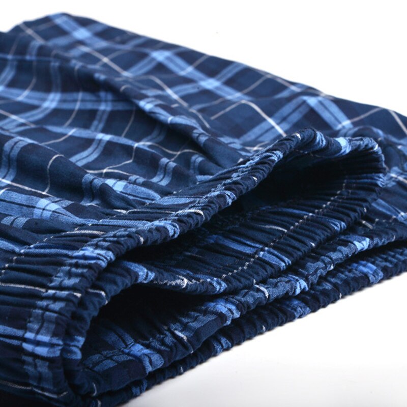 Boxer-carreaux-pour-hommes-sous-v-tements-100-coton-culottes-amples-respirantes-grandes-fl-ches-pour