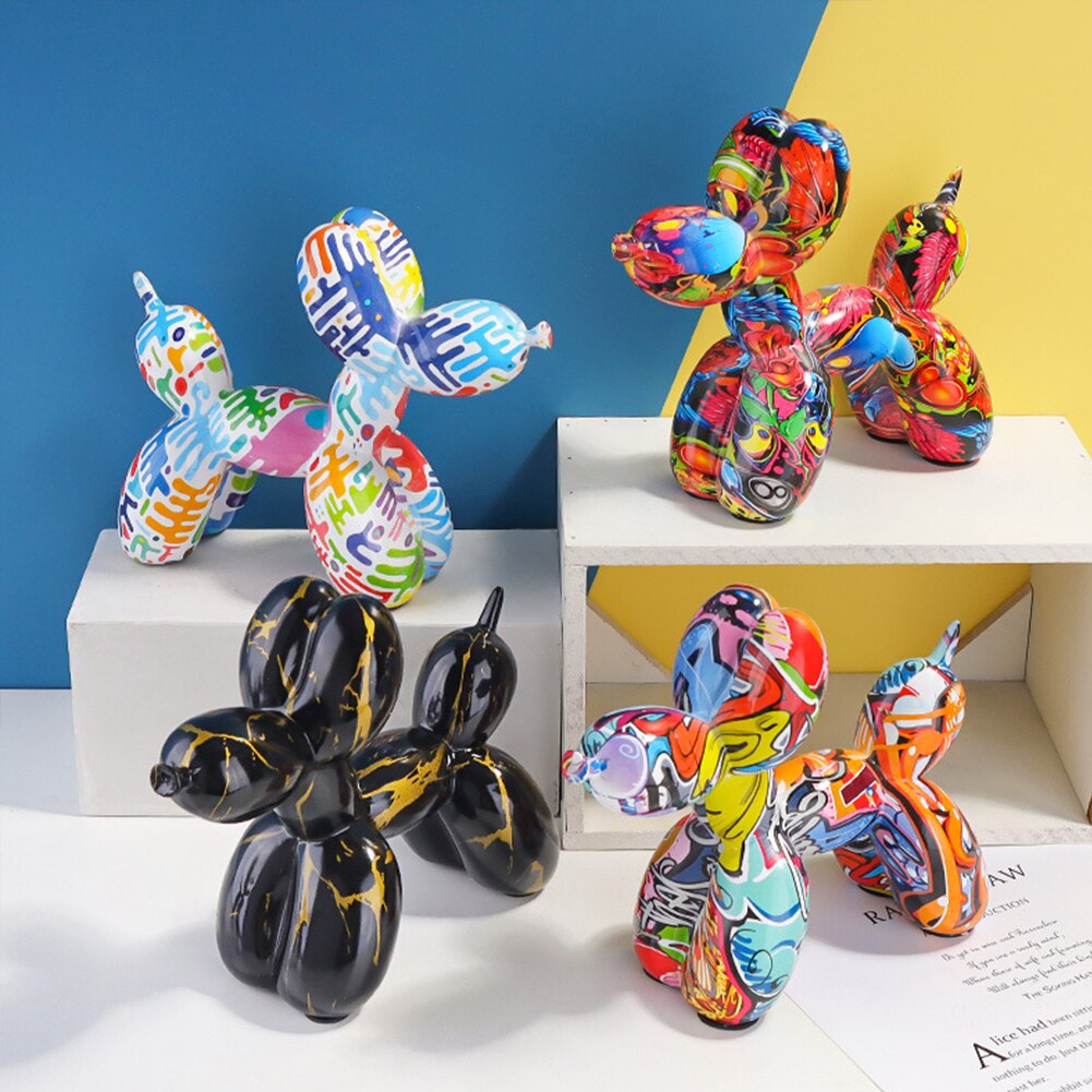 Sculpture de chien ballons colorés en résine - Maison & Déco/Objets et  Figurines - Merci Boutique