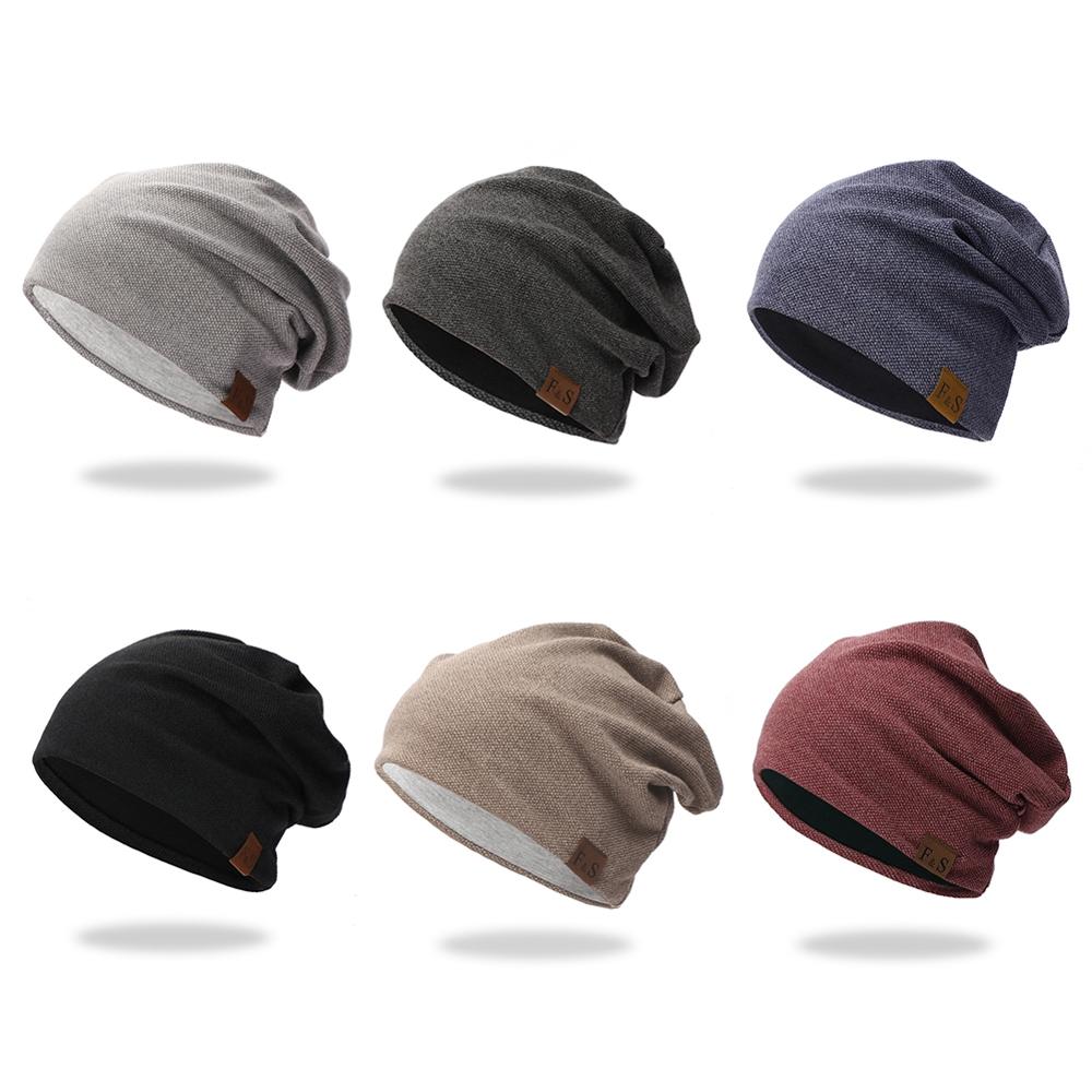 Livraison-gratuite-bonnets-casquette-d-contract-l-ger-thermique-lastique-tricot-coton-printemps-automne-hiver-chapeau