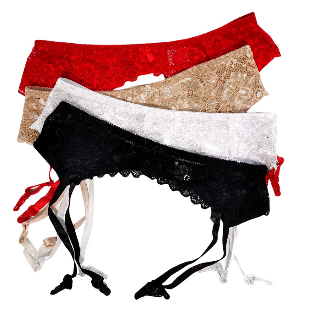 Jarretelles-en-dentelle-florale-pour-femme-lingerie-transparente-sexy-jarreti-res-loquet-arri-re-r-glable