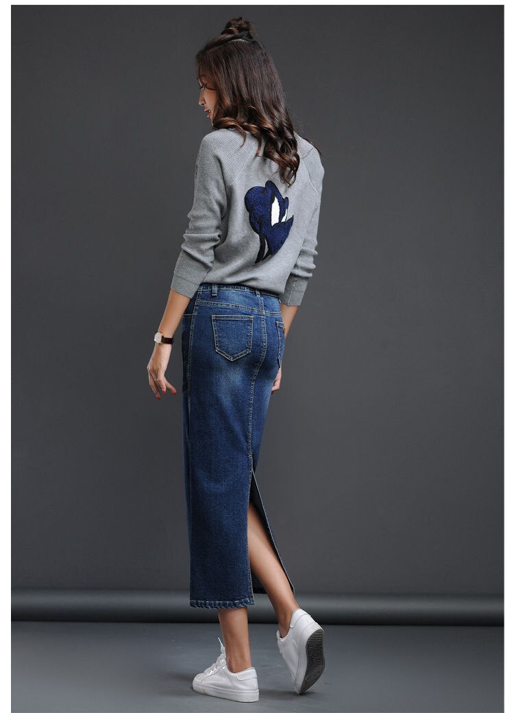 Jupe-crayon-taille-haute-en-jean-pour-femme-classique-longue-noir-bleu-command-e-2022