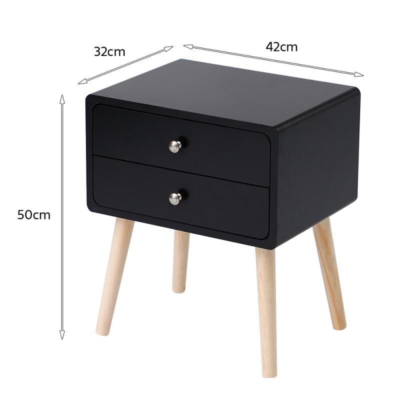 Table-de-chevet-2-tiroirs-en-bois-style-nordique-et-minimaliste-mobilier-de-chambre-coucher-gain
