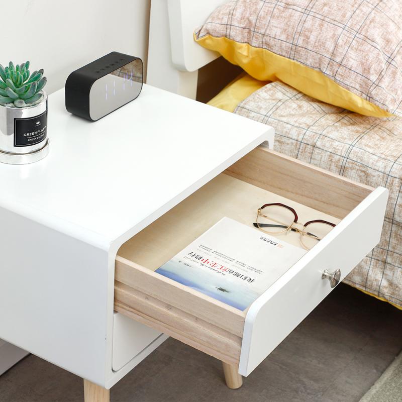 Table-de-chevet-2-tiroirs-en-bois-style-nordique-et-minimaliste-mobilier-de-chambre-coucher-gain