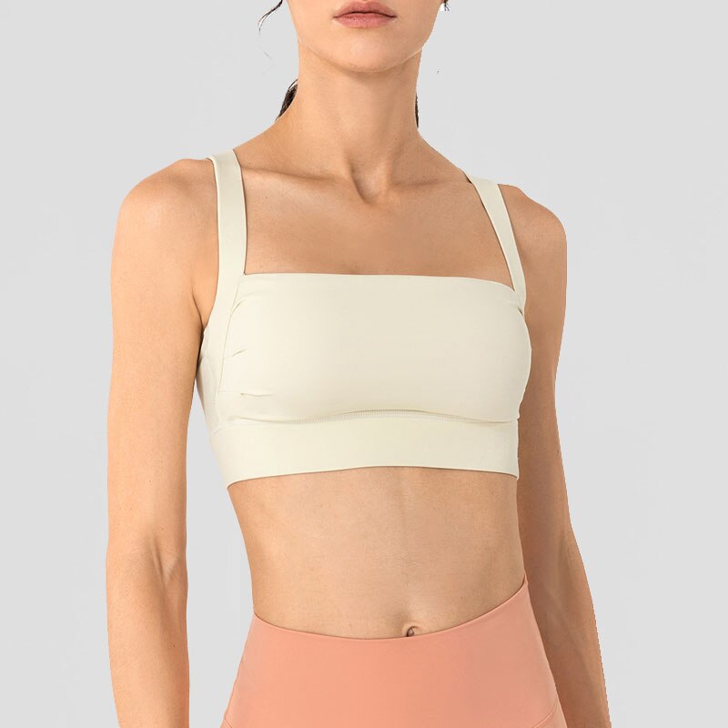 Brassière bandeau dos nu pour femme