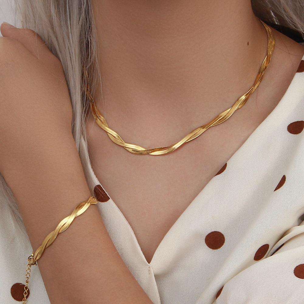 Ensemble-de-bracelets-plaqu-s-or-18-carats-pour-femmes-bijoux-tress-s-imperm-ables-collier