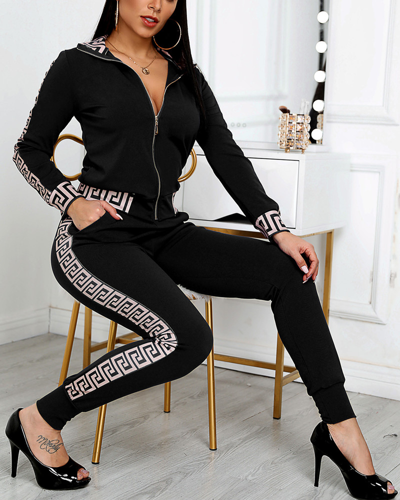 2022-femmes-Ensemble-Deux-Pi-ces-Tenues-Automne-Surv-tement-femme-Fermeture-Glissi-re-Et-Pantalon