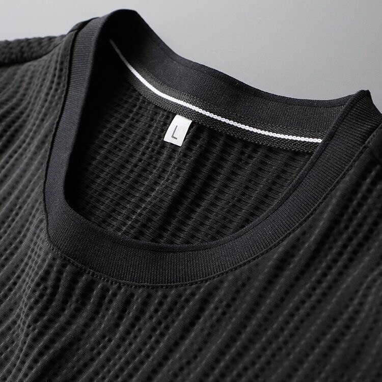 Survêtement Été Homme 2 Pièces Short Et T-Shirt - Ensemble Sport Décontracté Uni Confortable