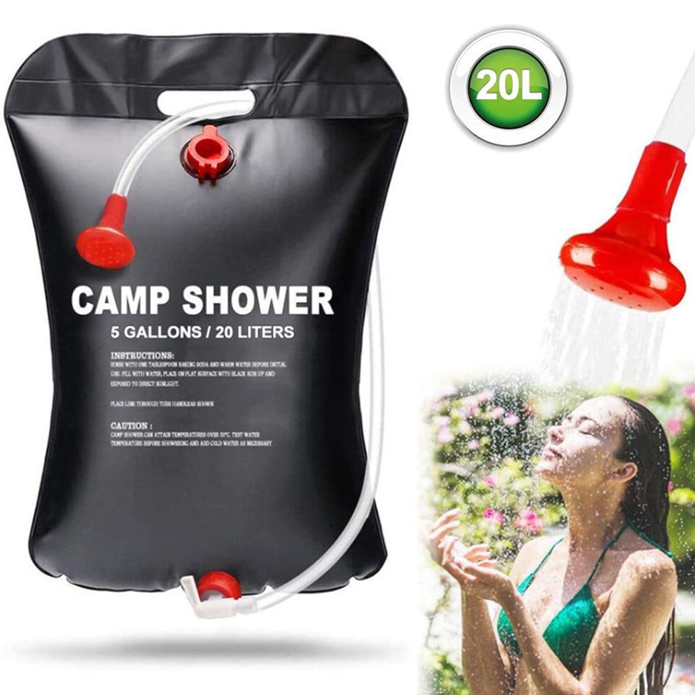 Sac de douche de camp 20L