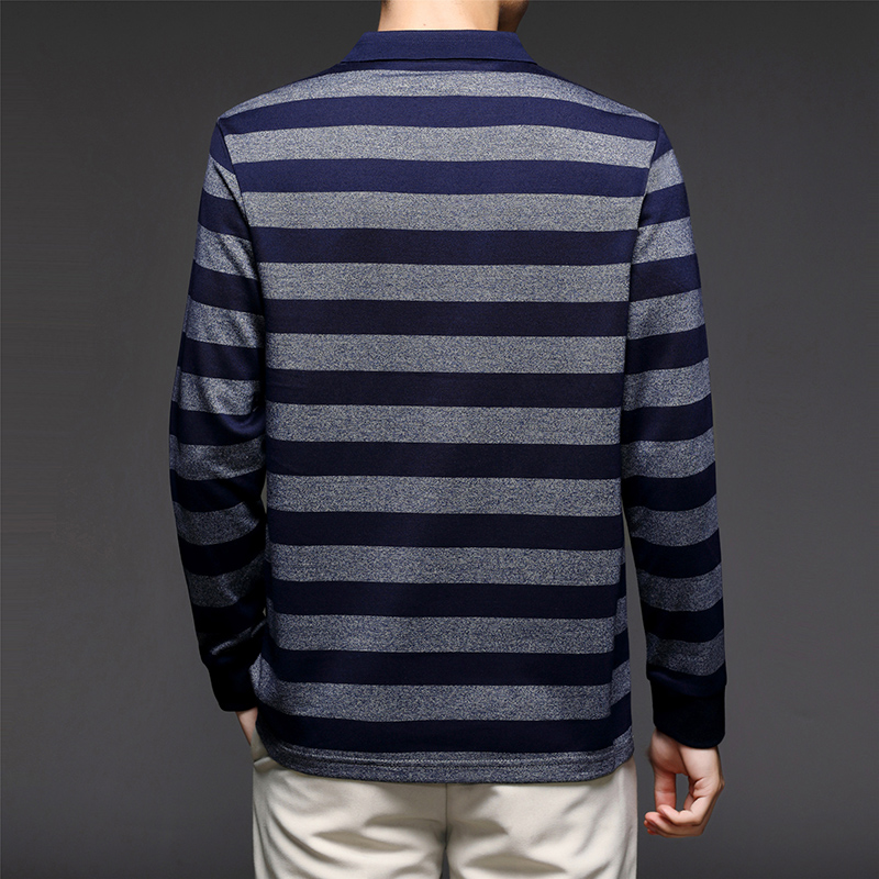 Polos-ray-s-manches-longues-pour-hommes-chemises-unies-pour-hommes-v-tements-de-cr-ateurs