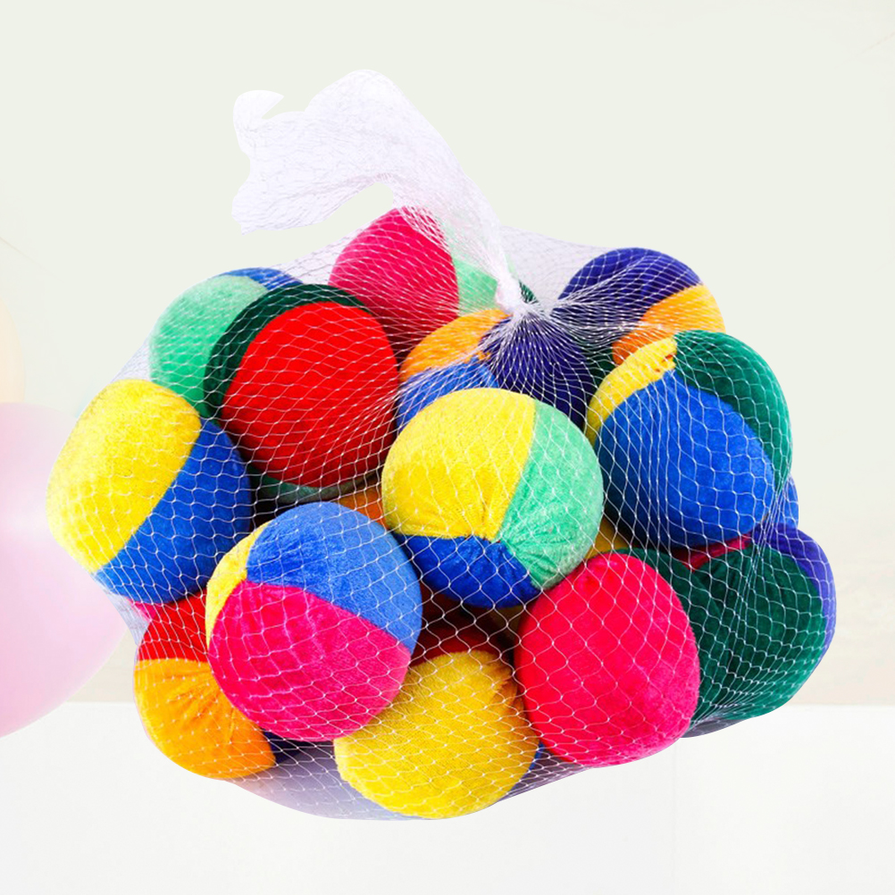 Balles de jonglage en tissu 20 pièces