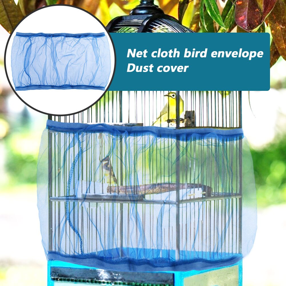 Filet-oiseaux-en-nylon-anti-poussi-re-couverture-en-maille-accessoires-pour-animaux-de-compagnie-cage