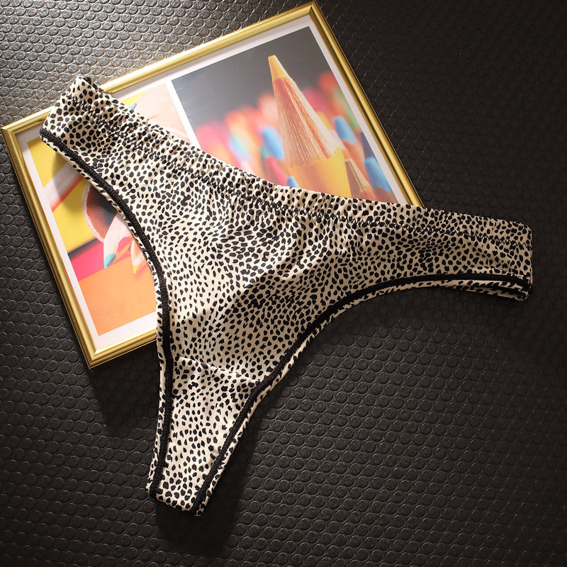 String-en-soie-glac-e-imprim-l-opard-Sexy-Style-europ-en-et-am-ricain-sans