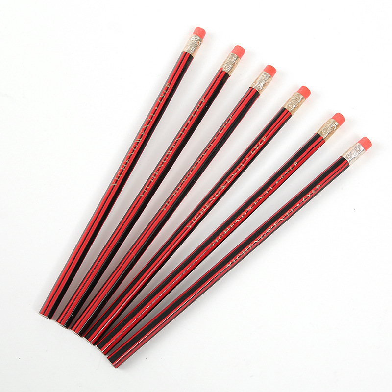 Crayons à papier en bois par 20-50-100 pièces