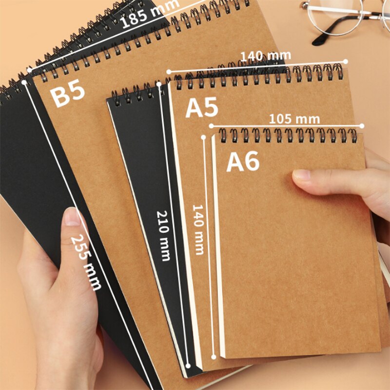 Carnet-de-croquis-A5-horizon-B5-journal-intime-dessin-peinture-graffiti-couverture-souple-bloc-notes-cahier