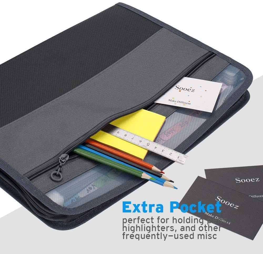 Classeur-Extensible-A4-avec-Fermeture-Glissi-re-13-Poches-Accord-on