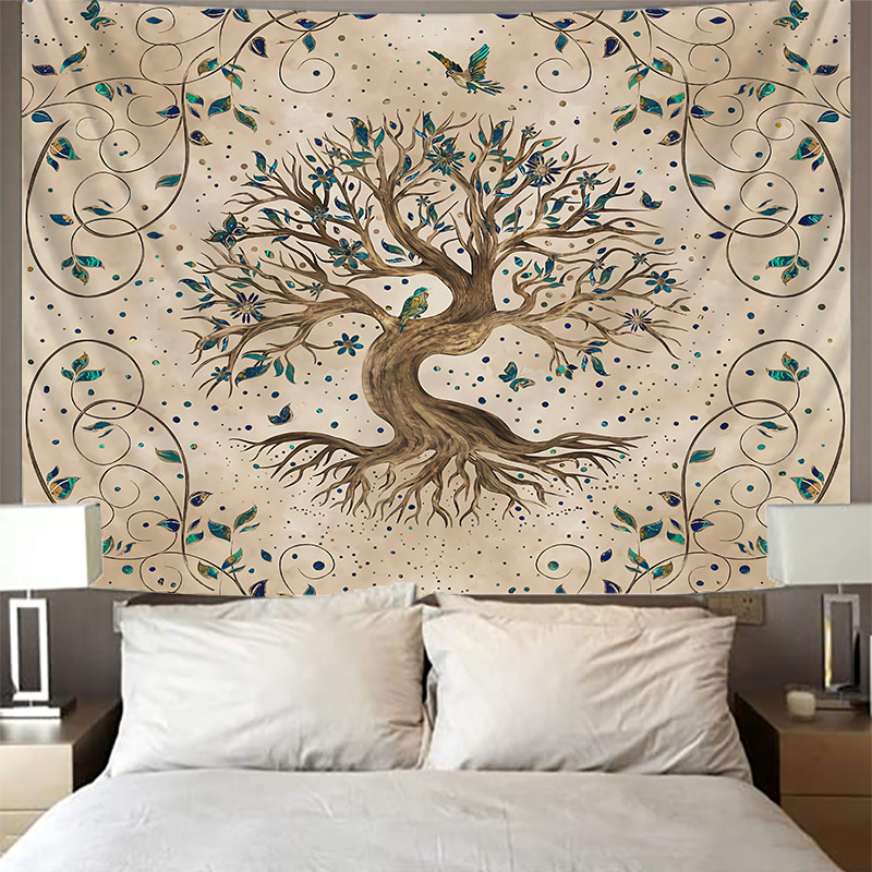 Tapisserie-murale-d-arbre-de-vie-myst-rieux-pour-chambre-plus-lente-fant-me-boh-me