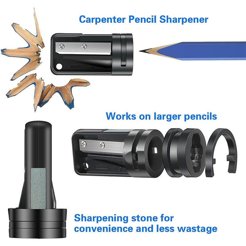 Crayons-de-charpentier-professionnels-avec-taille-crayon-plomb-noir-stylo-de-marque-aplaiss-travail-de-calcul