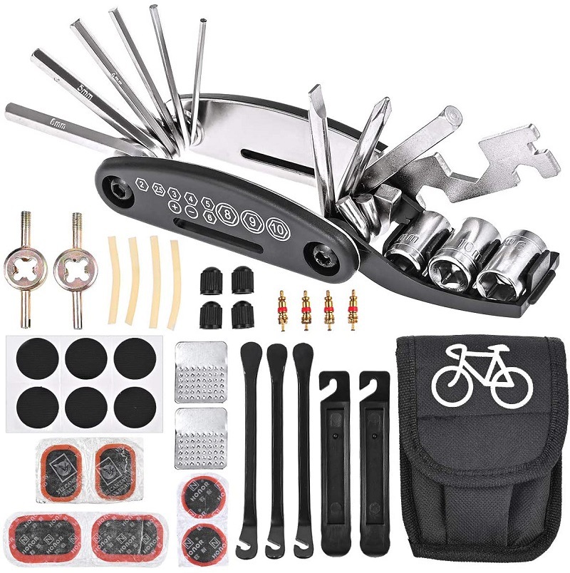 Kit d'outils de réparation de vélo - Bricolage/Gonflage - Merci Boutique