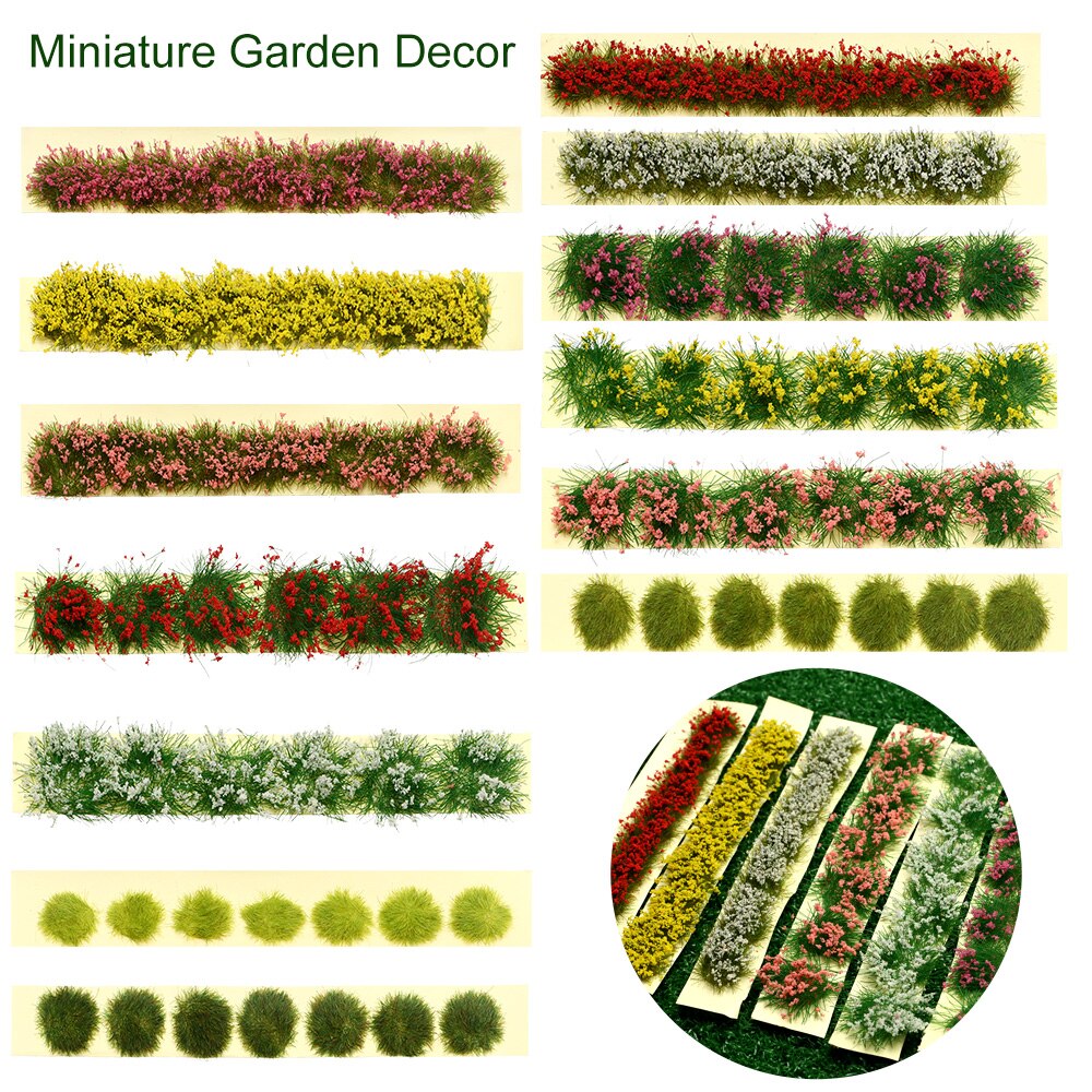 Décor de jardin miniature