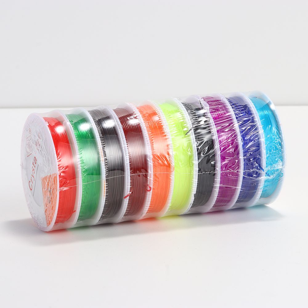 Cordons colorés en rouleaux 10 pièces