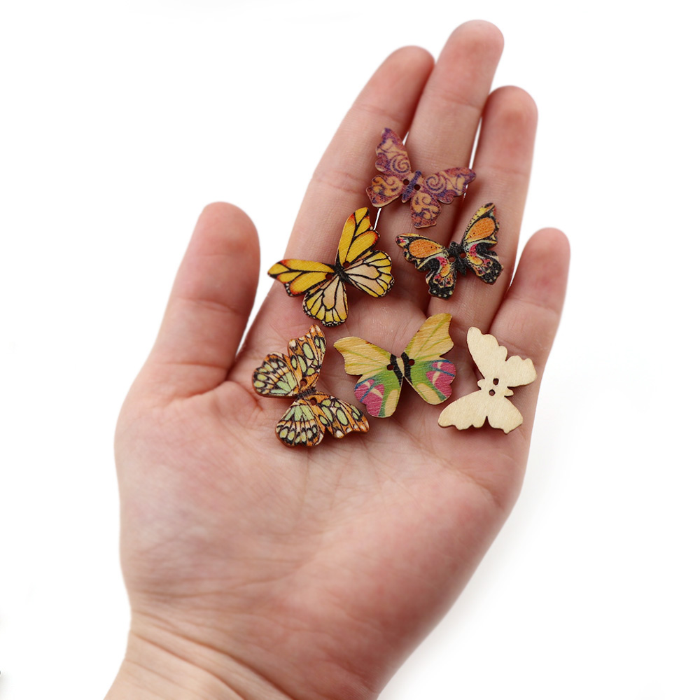 50-pi-ces-2-trous-3-tailles-boutons-color-s-en-bois-pour-couture-et-Scrapbooking