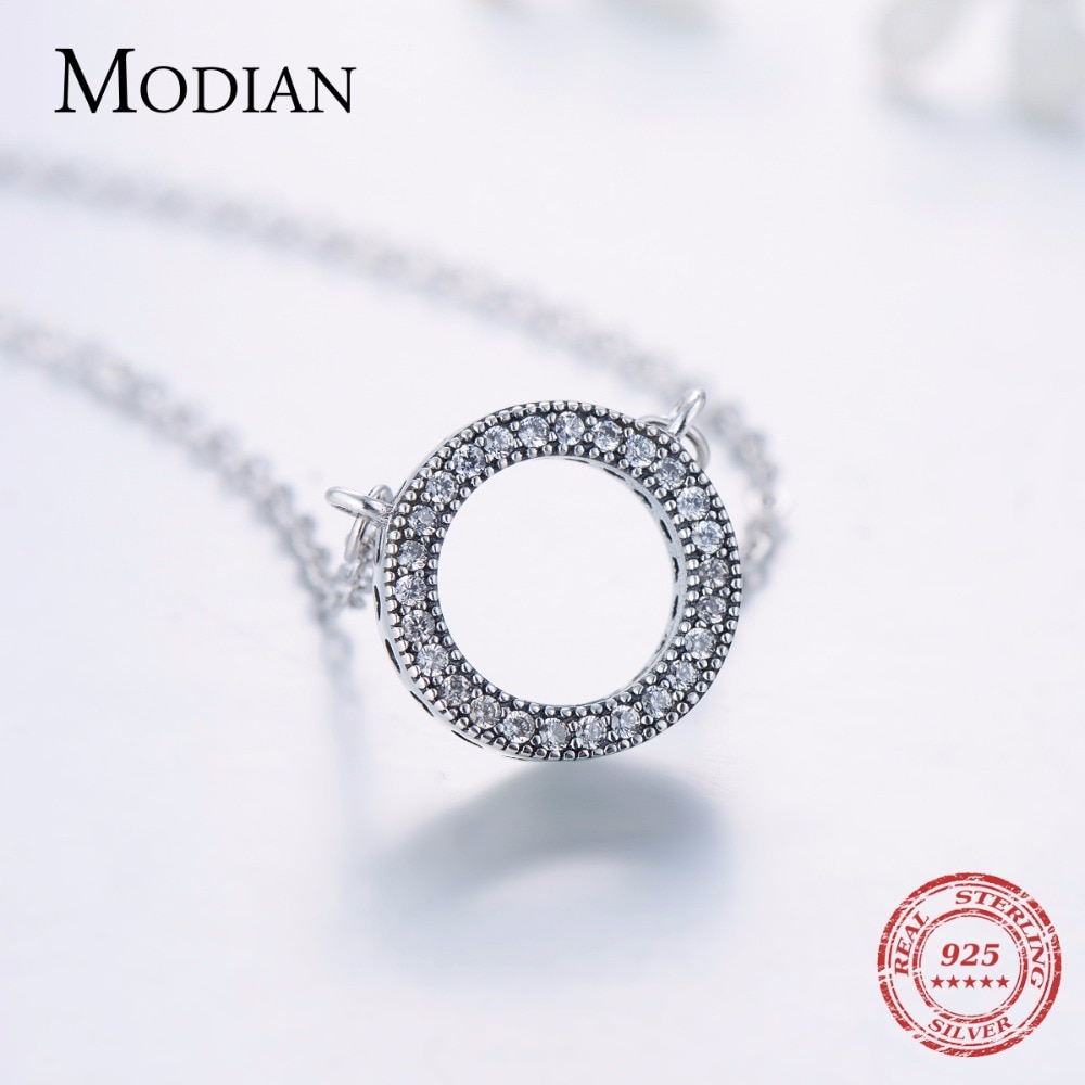 Modian-collier-en-argent-Sterling-925-pour-femmes-pendentif-en-forme-de-c-urs-marque-classique