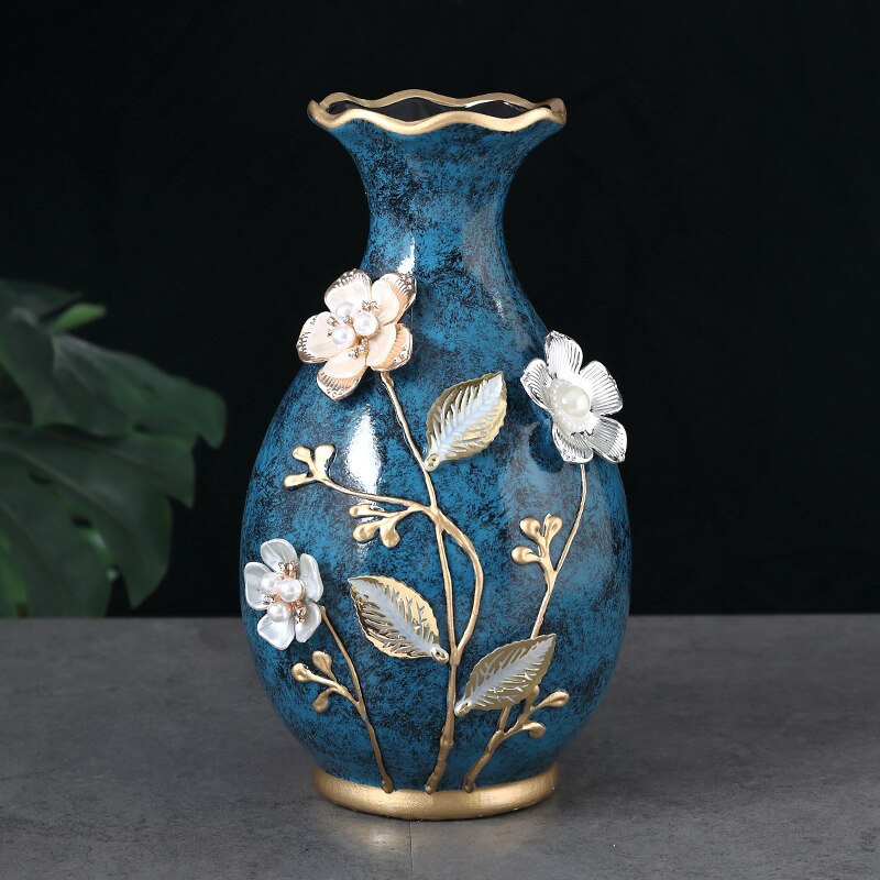 Vase en céramique décoration 3D