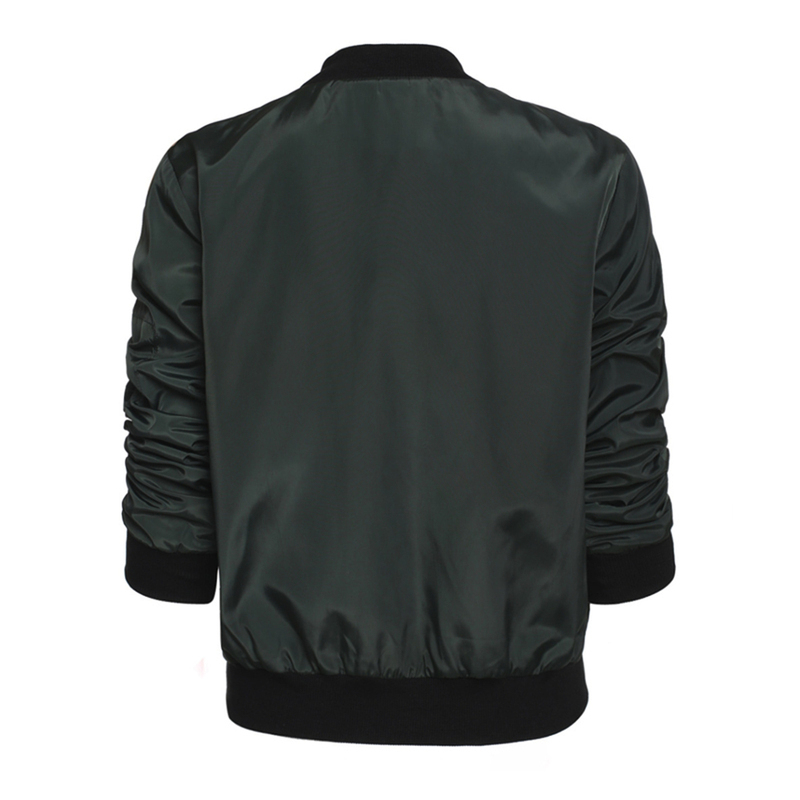 Blouson-aviateur-basique-manches-longues-pour-femmes-vestes-minces-manteau-d-contract-col-montant-coupe-couvertes