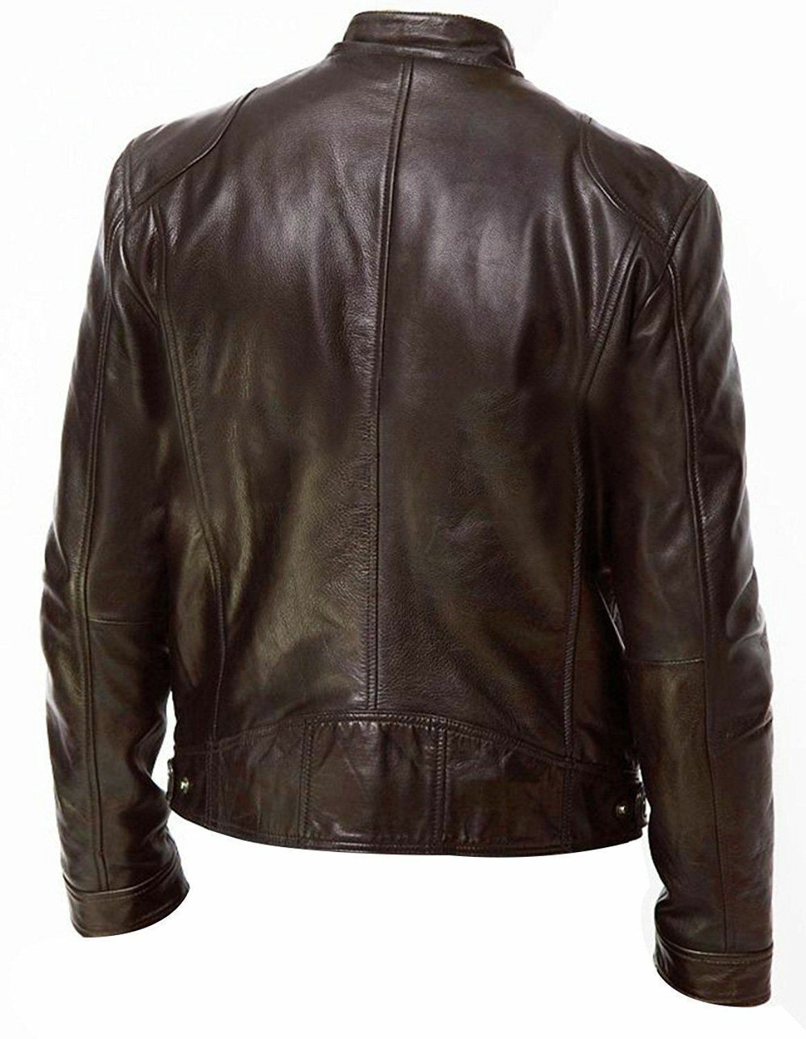 Veste-en-cuir-coupe-vent-coupe-couvertes-pour-hommes-col-montant-manteau-en-PU-revers-de