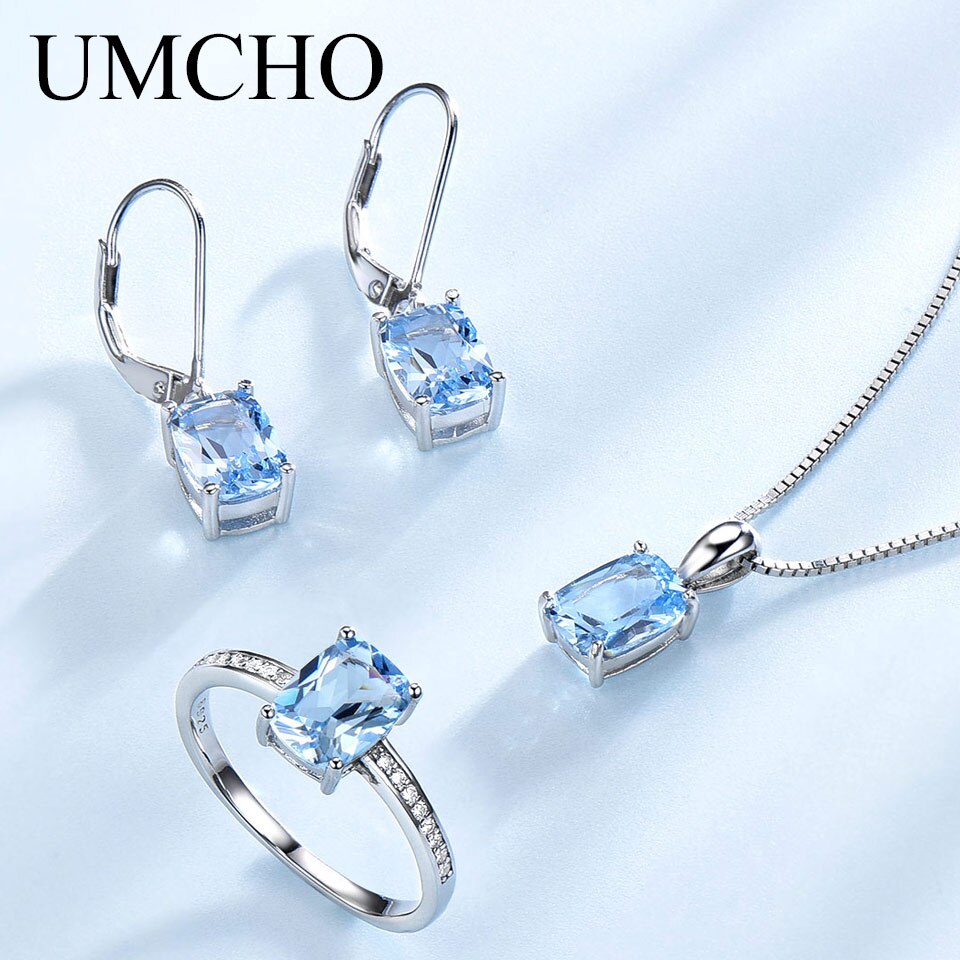 UMCHO-parure-de-bijoux-de-mariage-en-topaze-bleu-ciel-pour-femmes-collier-boucles-d-oreilles