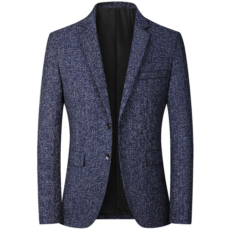 Veste-de-Costume-de-Marque-pour-Hommes-V-tement-Masculin-Rayures-la-Mode-Coupe-Slim-Ajust