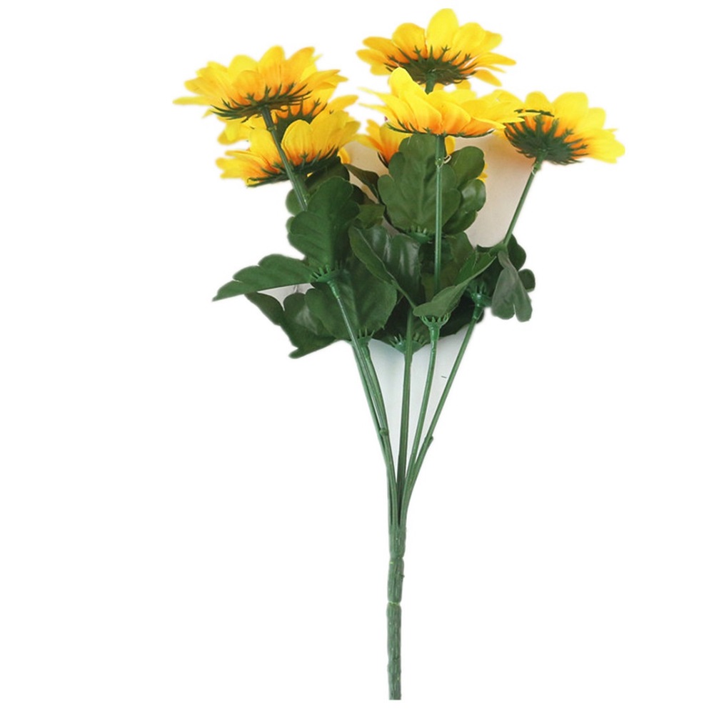 Bouquet-de-fleurs-artificielles-de-tournesol-de-connaissance-chaude-fausses-plantes-jaunes-ornements-d-coratifs-pour