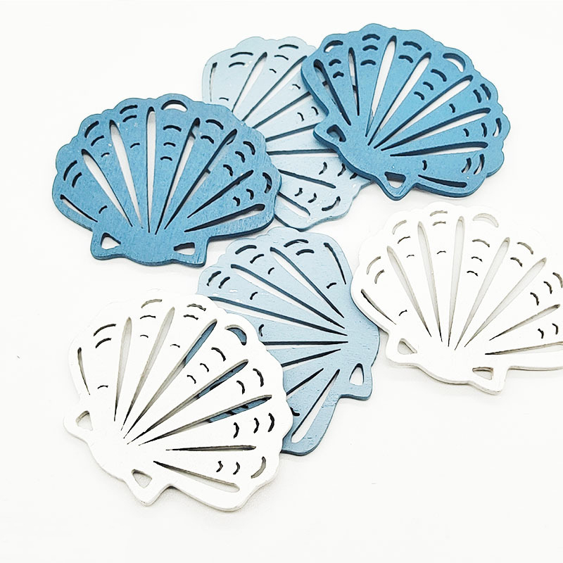 Ornements-de-pendentif-en-bois-m-lang-s-al-atoires-artisanat-en-bois-bleu-marin-blanc