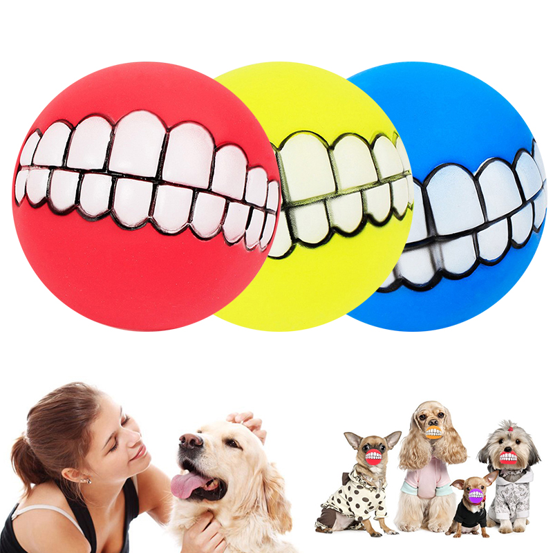Balle-dents-en-silicone-pour-chien-jouet-m-cher-nouveaut-sonore-amusant-accessoires-pour-chien