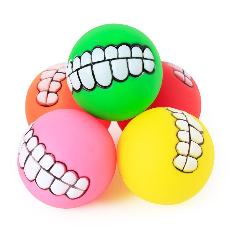 Balle-dents-en-silicone-pour-chien-jouet-m-cher-nouveaut-sonore-amusant-accessoires-pour-chien