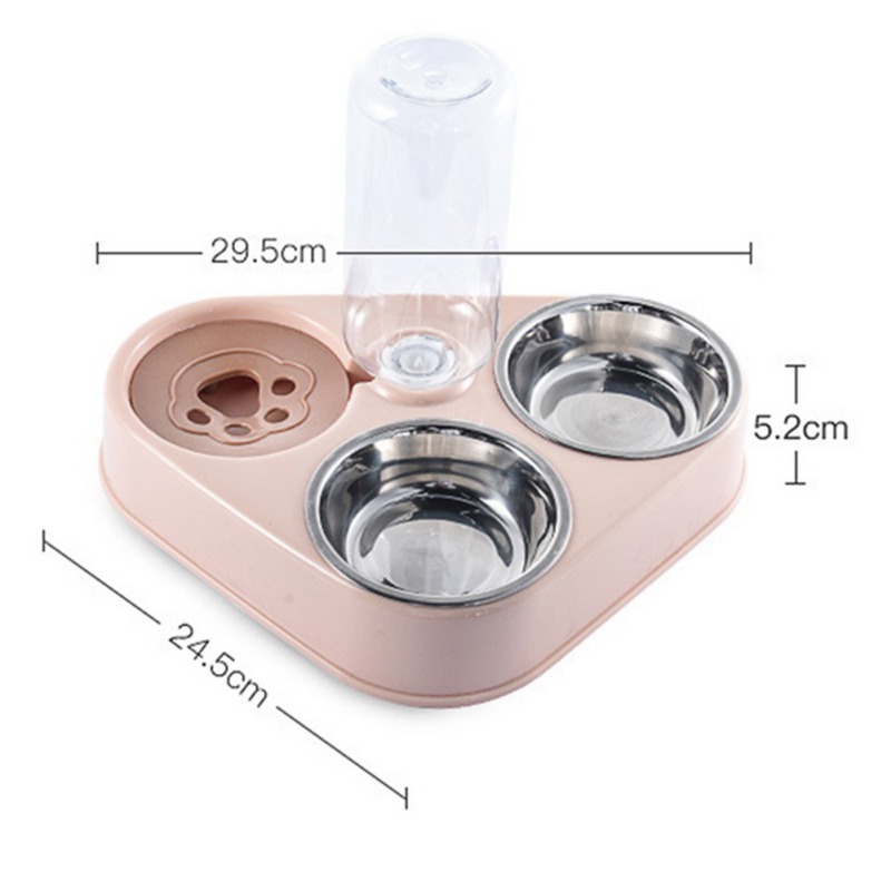 Bol-d-alimentation-automatique-en-acier-inoxydable-pour-animaux-de-compagnie-500ML-bouteille-d-eau-pour