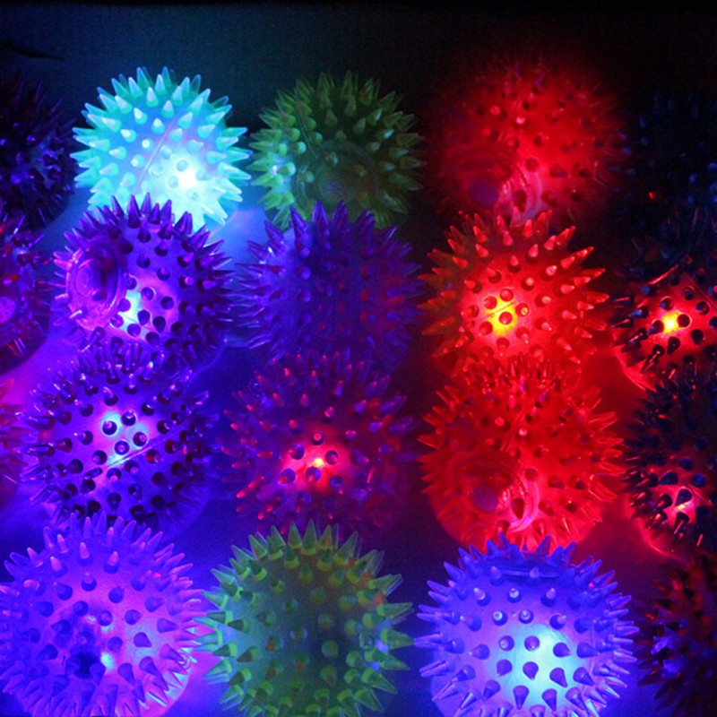 Balle fluorescente pour chiens et chats