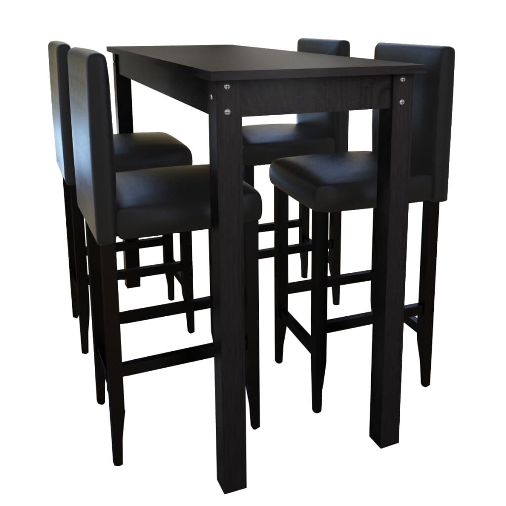 Table de bar avec chaises
