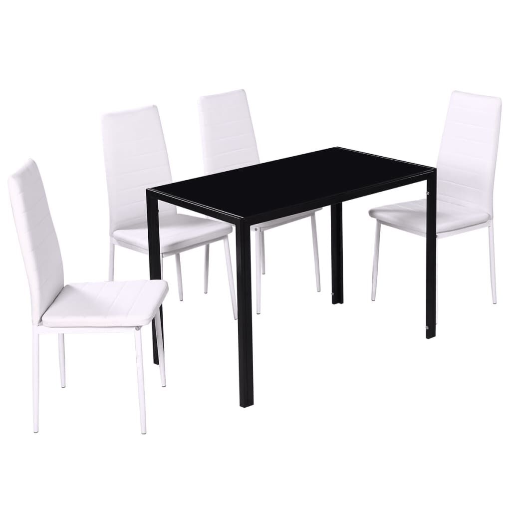 table-rectangulaire-et-quatre-chaise-bicolore (3)