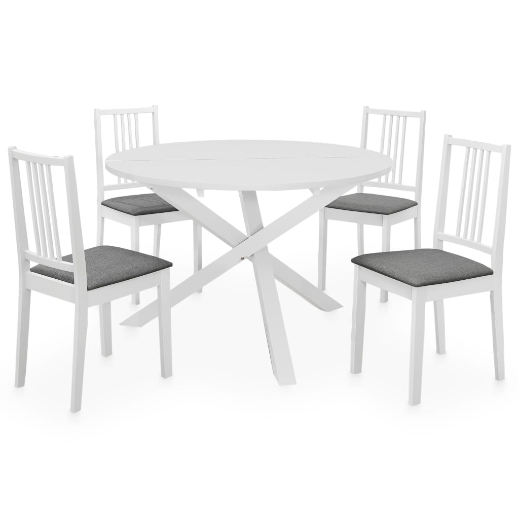 Table ronde et chaises